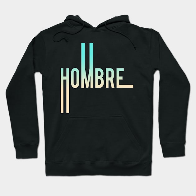 HOMBRE OMBRE Hoodie by LanaBanana